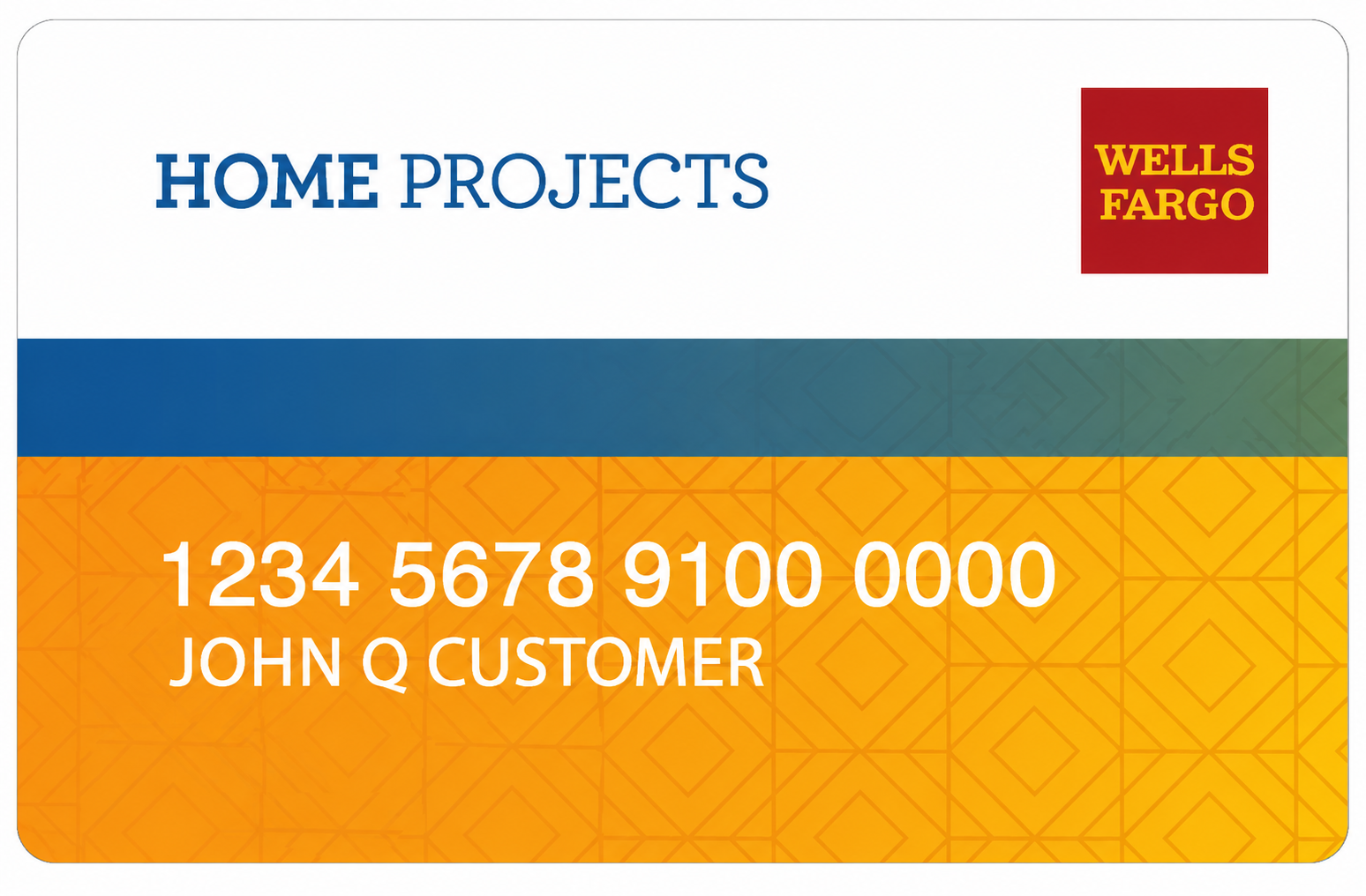 Wells Fargo Home Projects credit card